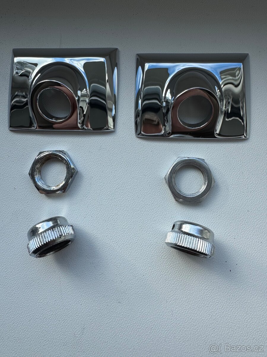 lišty stěračů Gaz 21 Volha nový chrom