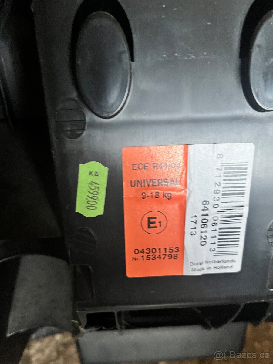 Autosedačka 9 - 18kg