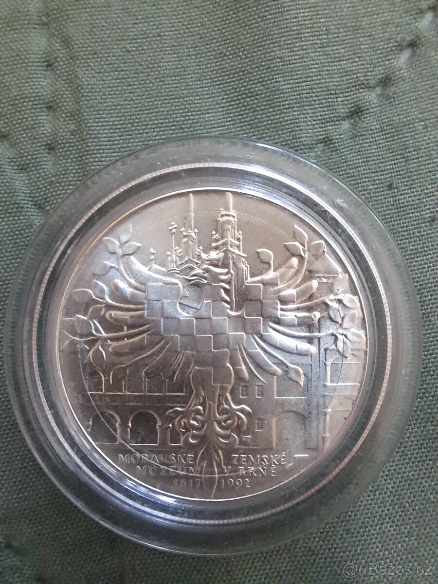 Stříbrná mince Česká a Slovenská republika