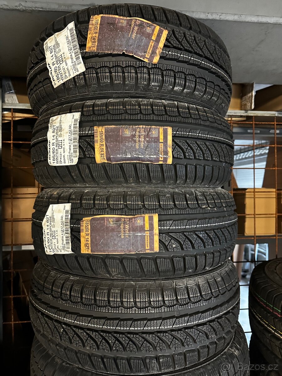 Dunlop SP Winter Response 185/60 R14 82T - cena za 4 kusy