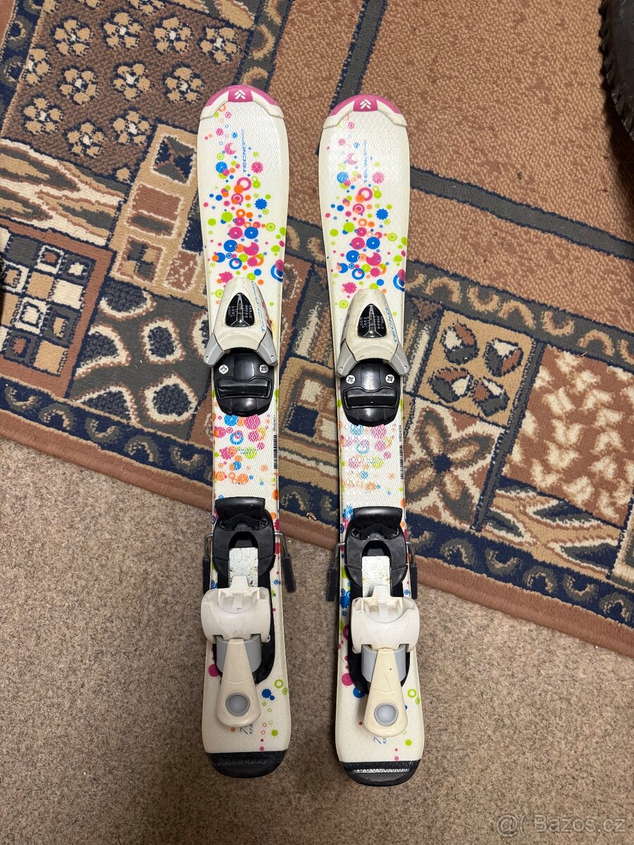 Dětské lyže 70cm TecnoPro + lyžáky 228mm