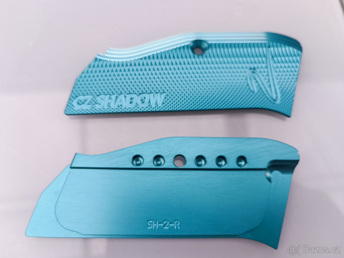 2x střenky pro pistole CZ Shadow 2 dlouhé CZUB