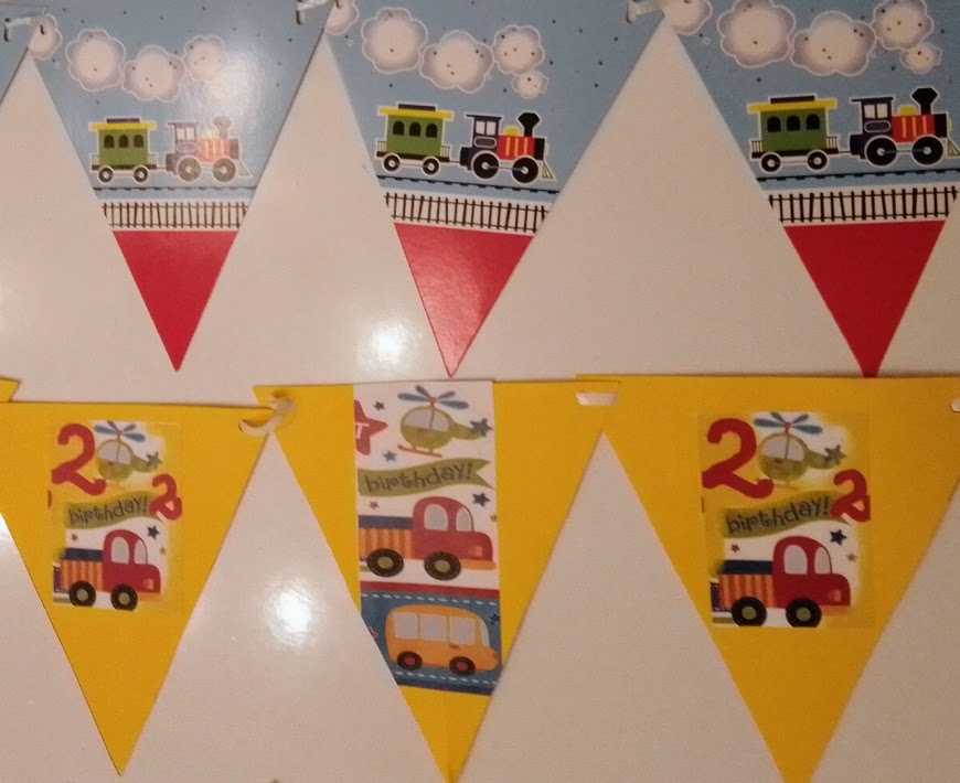 DEKORACE NA NAROZENINOVOU OSLAVU PRO PETŘÍČKA 2 ROKY