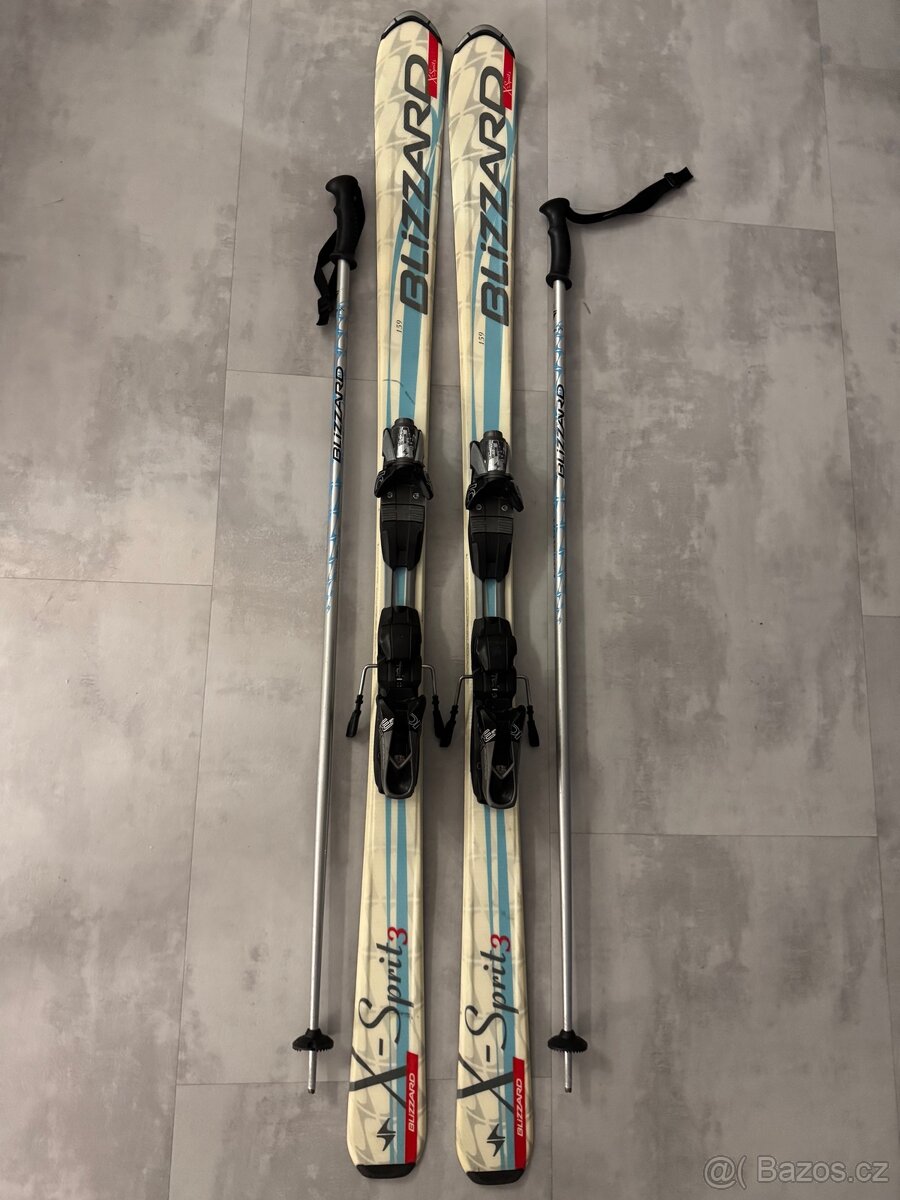 Lyže a hůlky Blizzard