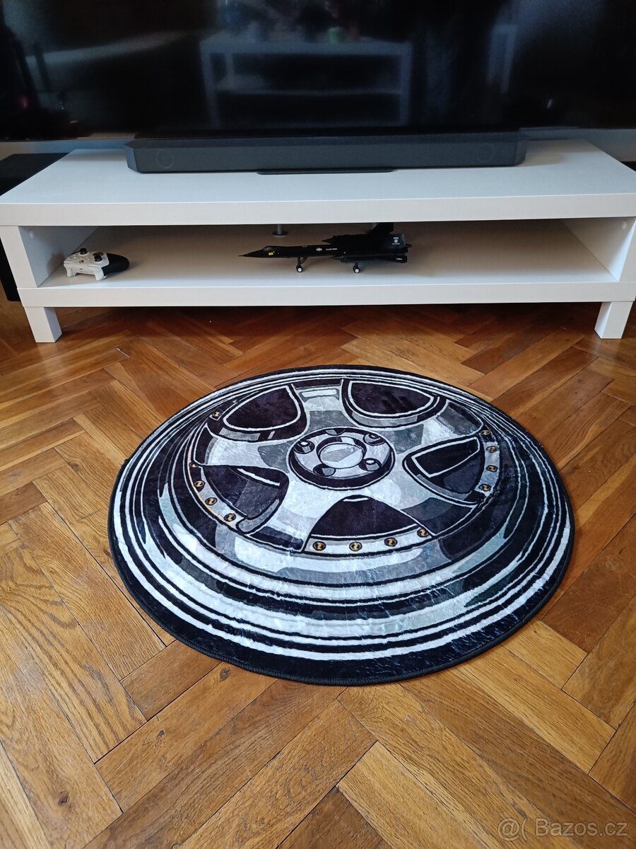 Auto koberec, kobereček ALU kola 3D