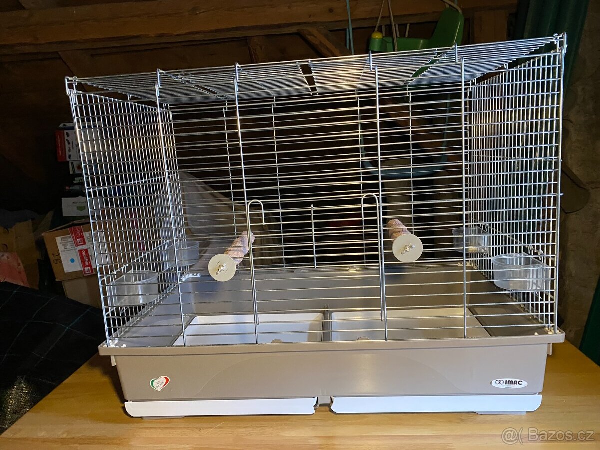 Klec pro papoušky ( č.1)  IMAC  80 x 48 x 64 cm