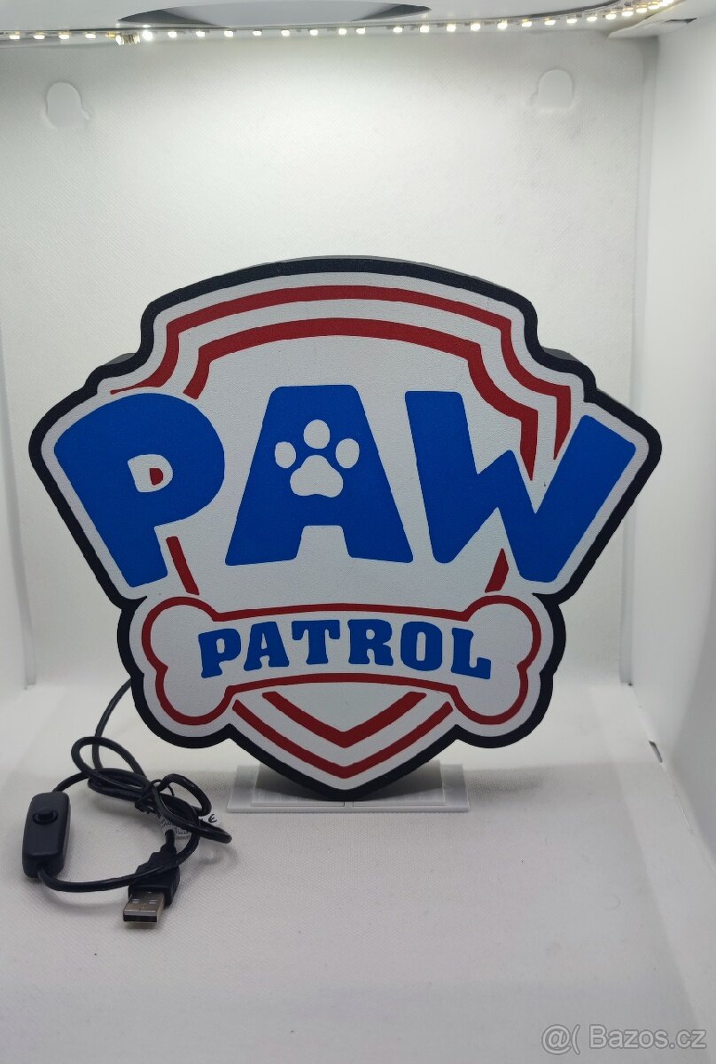 Prodám novou lampičku Paw Patrol