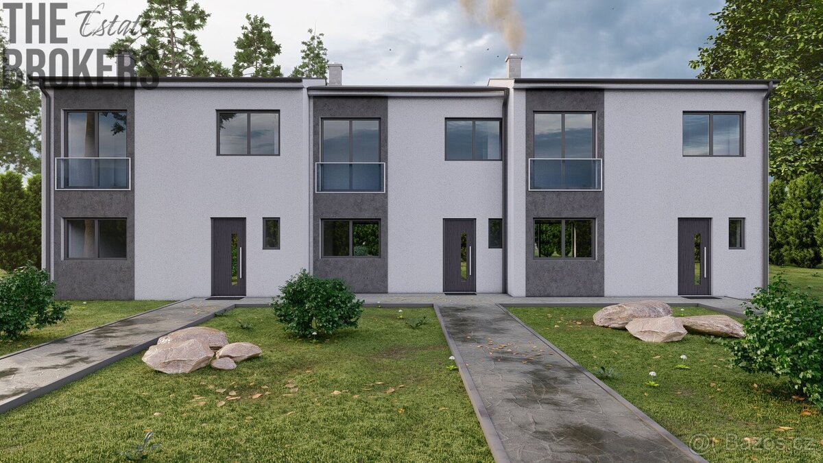 Prodej řadového domu 4+kk, 105 m2, Kostelec nad Černými lesy