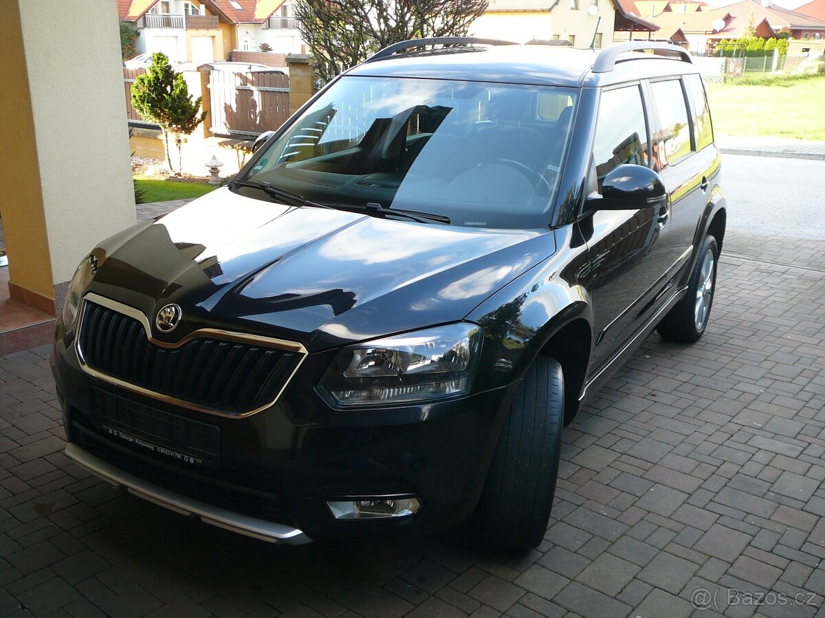 ŠKODA YETI 2.0 TDI 103KW 4x4 CLIMATRONIC OPCPARK ALU SERVISK