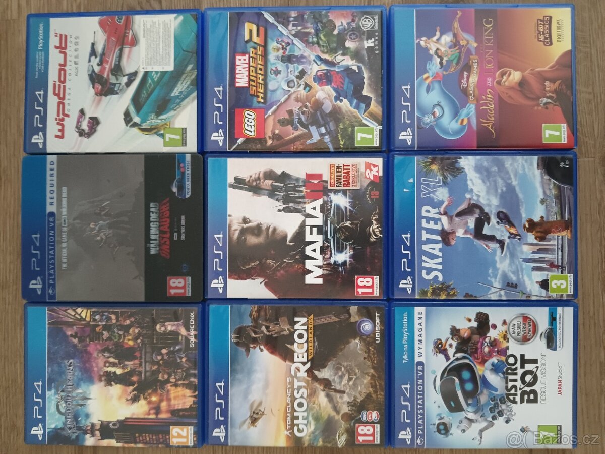 Hry na PS4