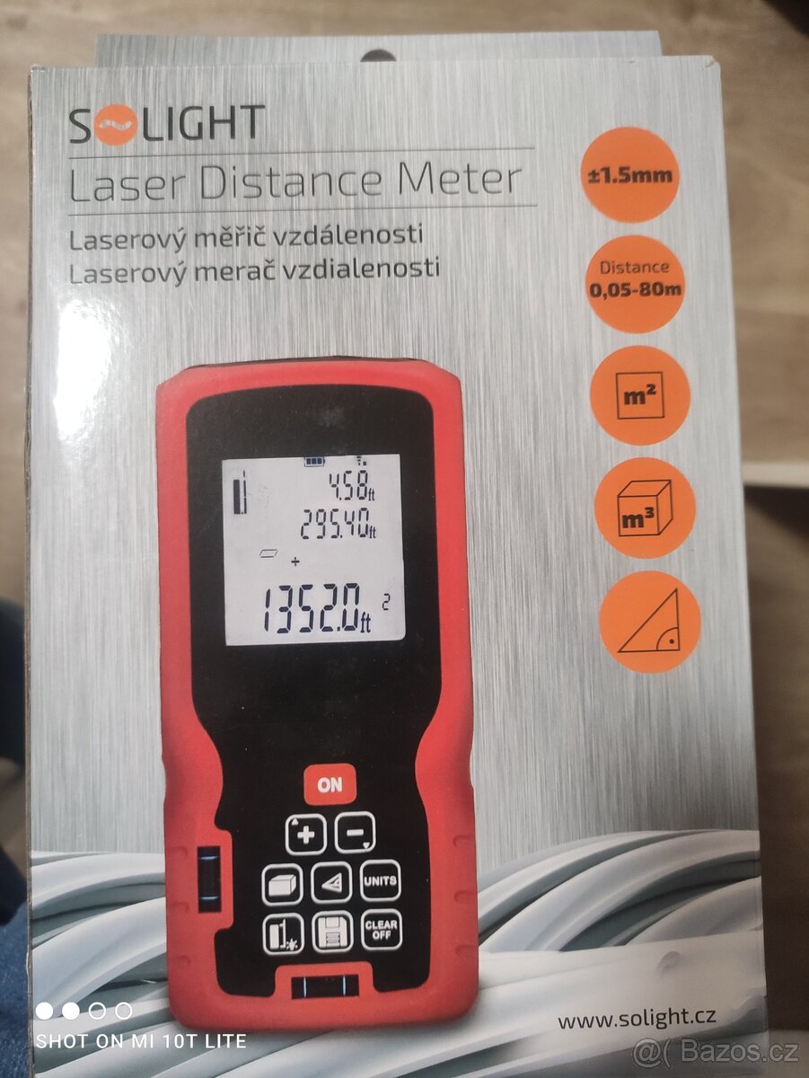 Laserový měřič vzdálenosti
