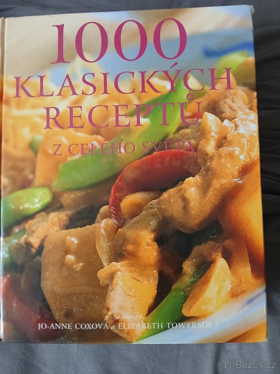 Prodám kuchařku recepty