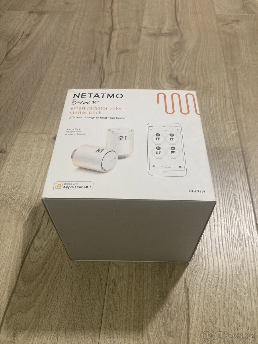 Netatmo starter pack (hlavice, relé)
