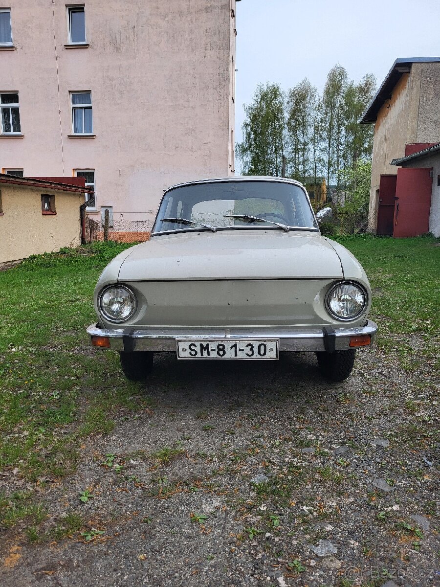 Škoda 100 1971 nadstandardní patinovka