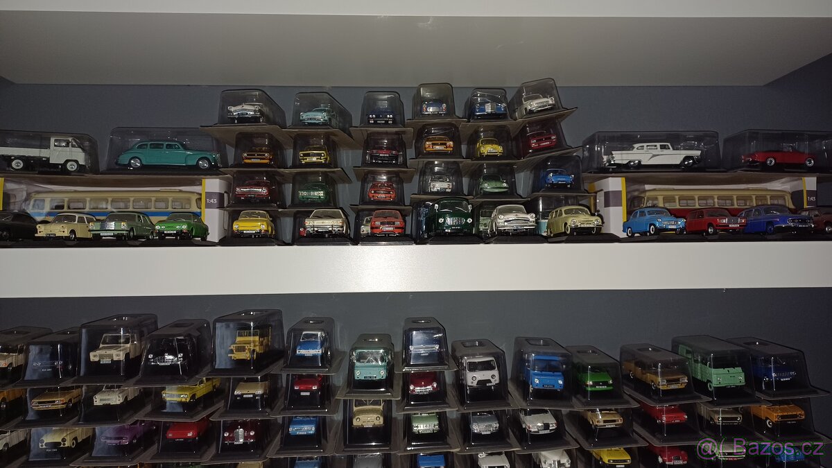 Deagostini kultovní vozidla 1:43