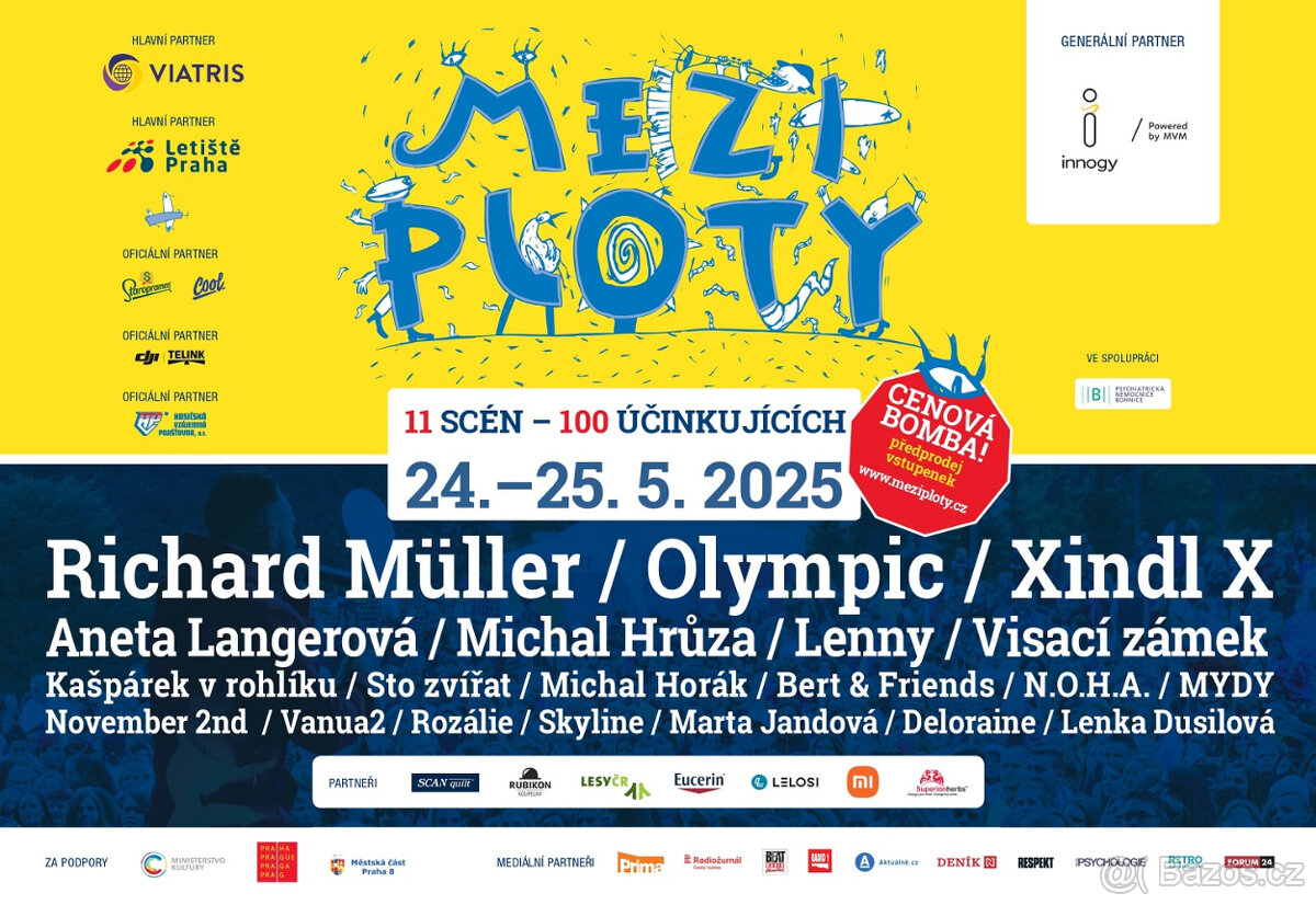 MEZI PLOTY FESTIVAL (NEDĚLE)