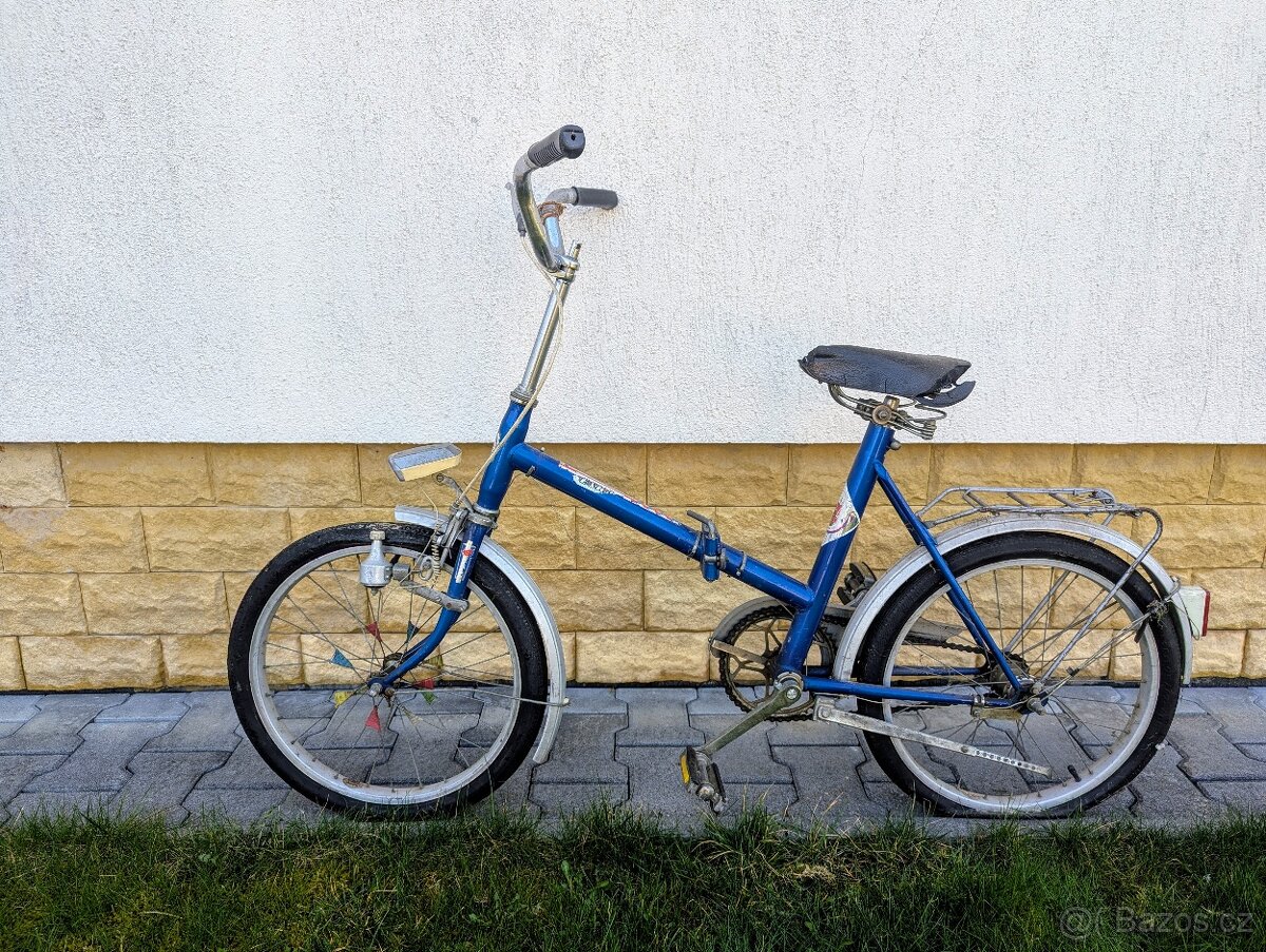 Retro skládací kolo Eska