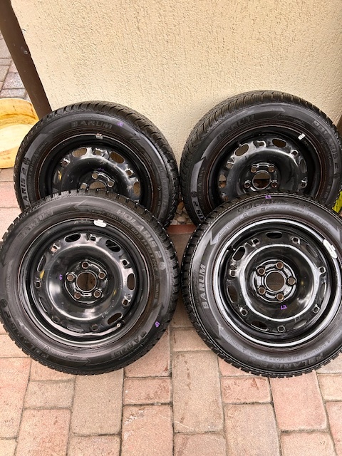 Disky 6Jx14 ET43 se zimními pneu