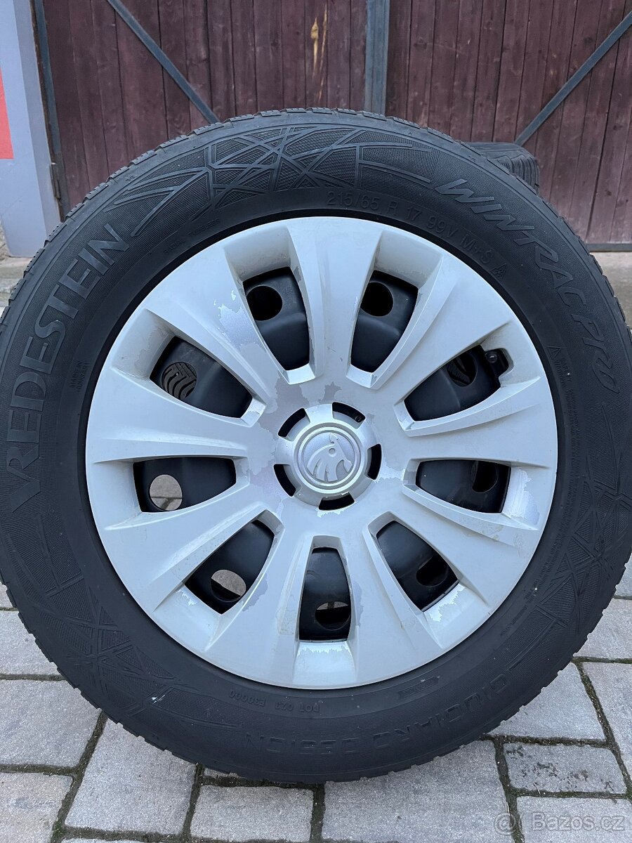 sada zimních kol Škoda 215/65/17