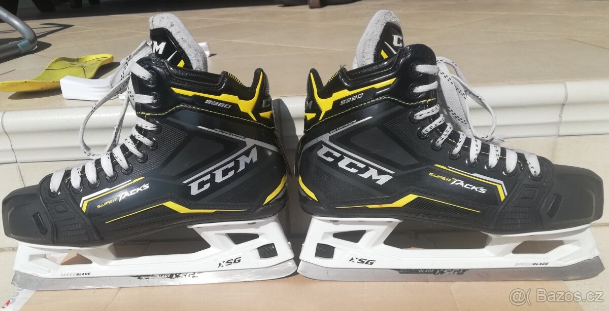Golmanské, brankářské brusle CCM SUPER TACKS 9380