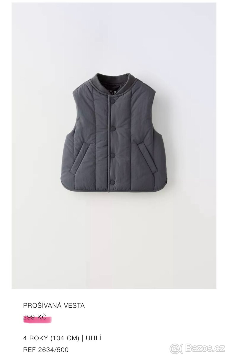 Vesta Zara vel. 104 (4 roky)