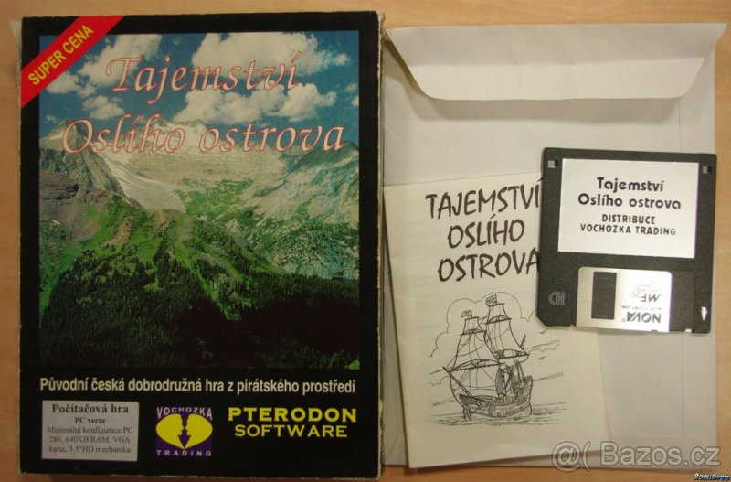 KOUPÍM českou hru Tajemství Oslího ostrova