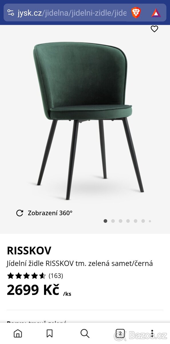 Jídelní židle