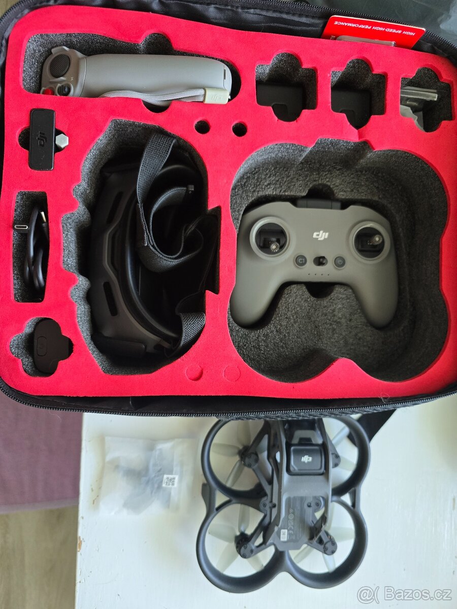 FPV Dron DJI Avata + velké prislusenstvi