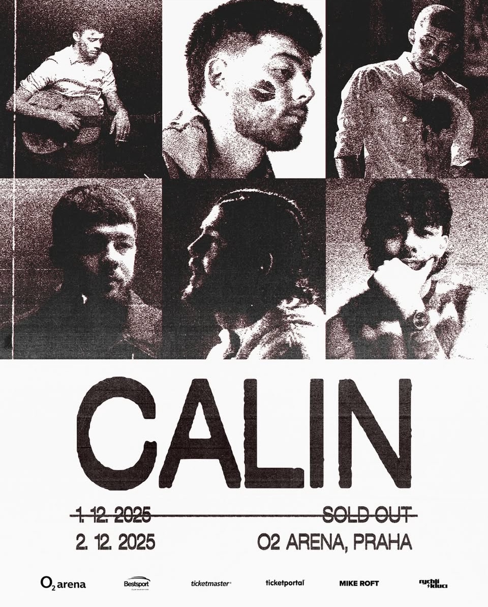 O2 arena Praha Calin 2.12.2025