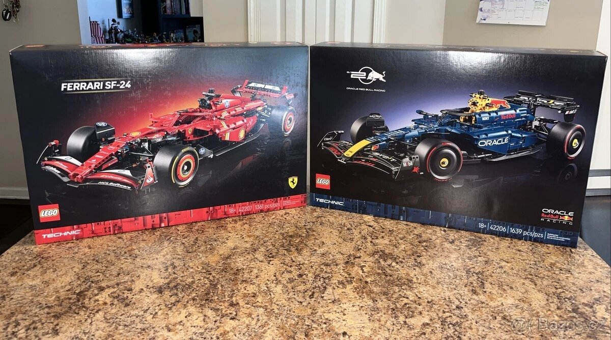 LEGO TECHNIC (42206) a Ferrari (42207)