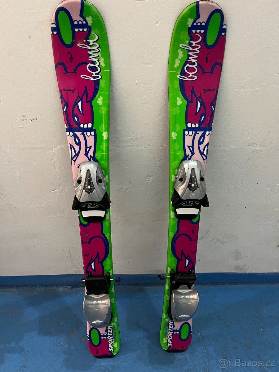 Dětské sjezdovky vel. 80 a 90 cm