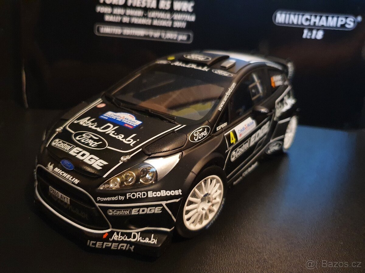 Ford Fiesta wrc 1:18 rarita rally, J.M.Latvala