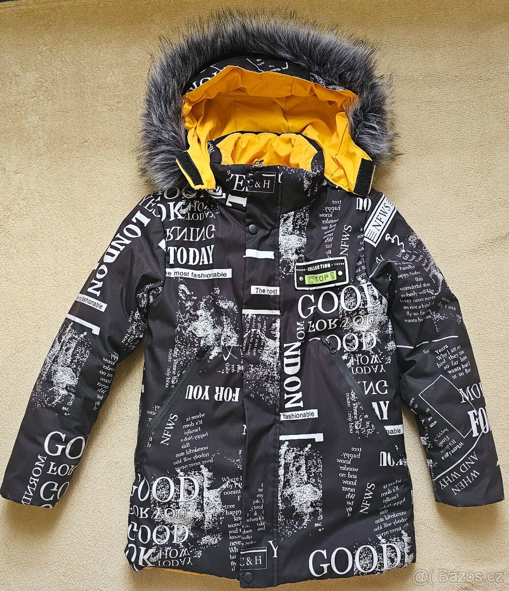 Zimní bunda pro chlapce