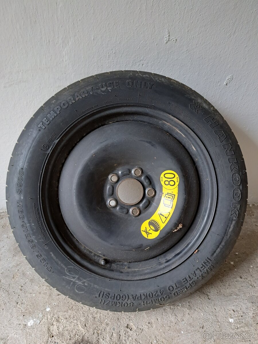 Dojezdové kolo 5x108 R16