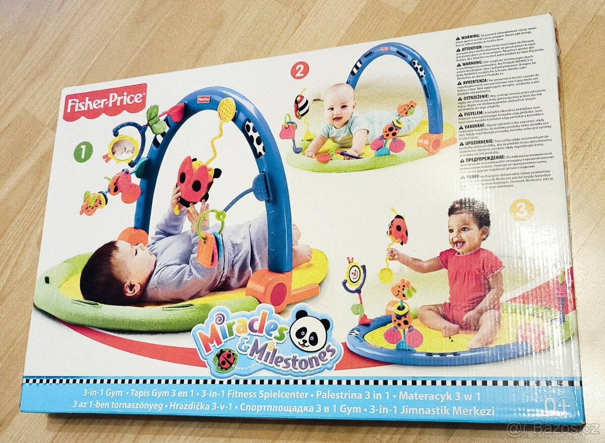 Hrazdička 3v1 Fisher Price