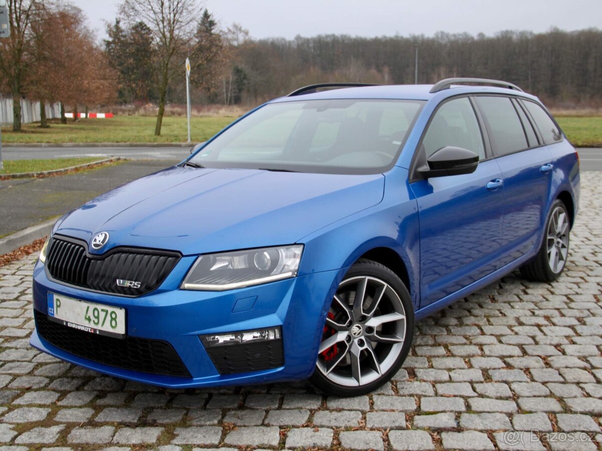 OCTAVIA 3 RS, 2.0TSI-162kw,Bi-Xen,BOLERO,360°PDC,TAŽNÉ,RACE
