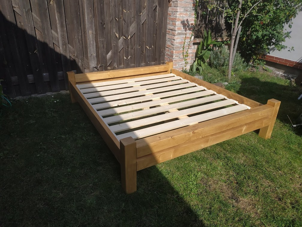 Nová trámová postel Basic 180x200