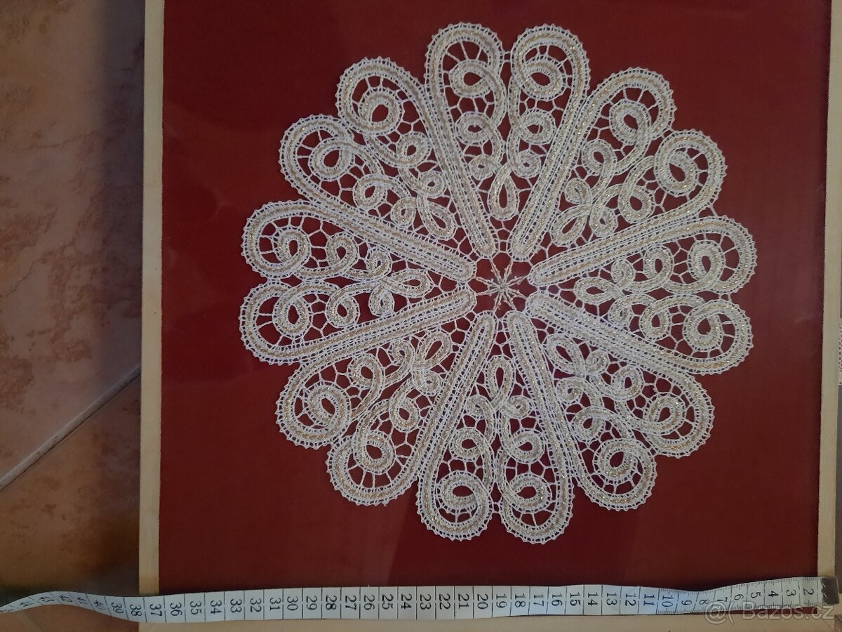 paličkovaný obraz - dečka