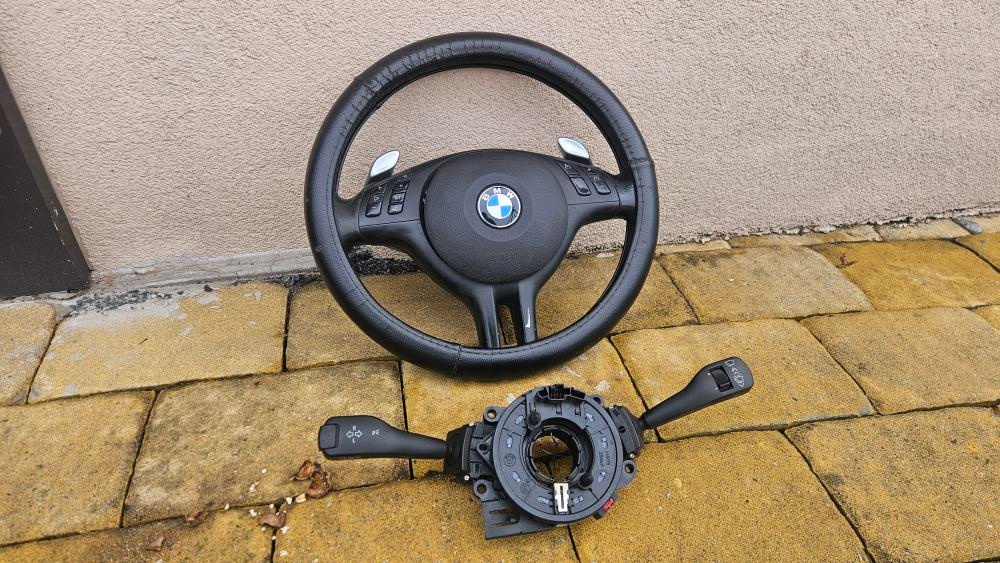 Volant sport s pádly BMW e46
