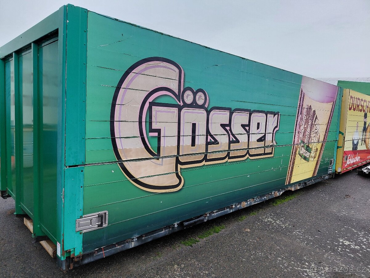 Skříň - buňka - sklad - garáž 6,3m