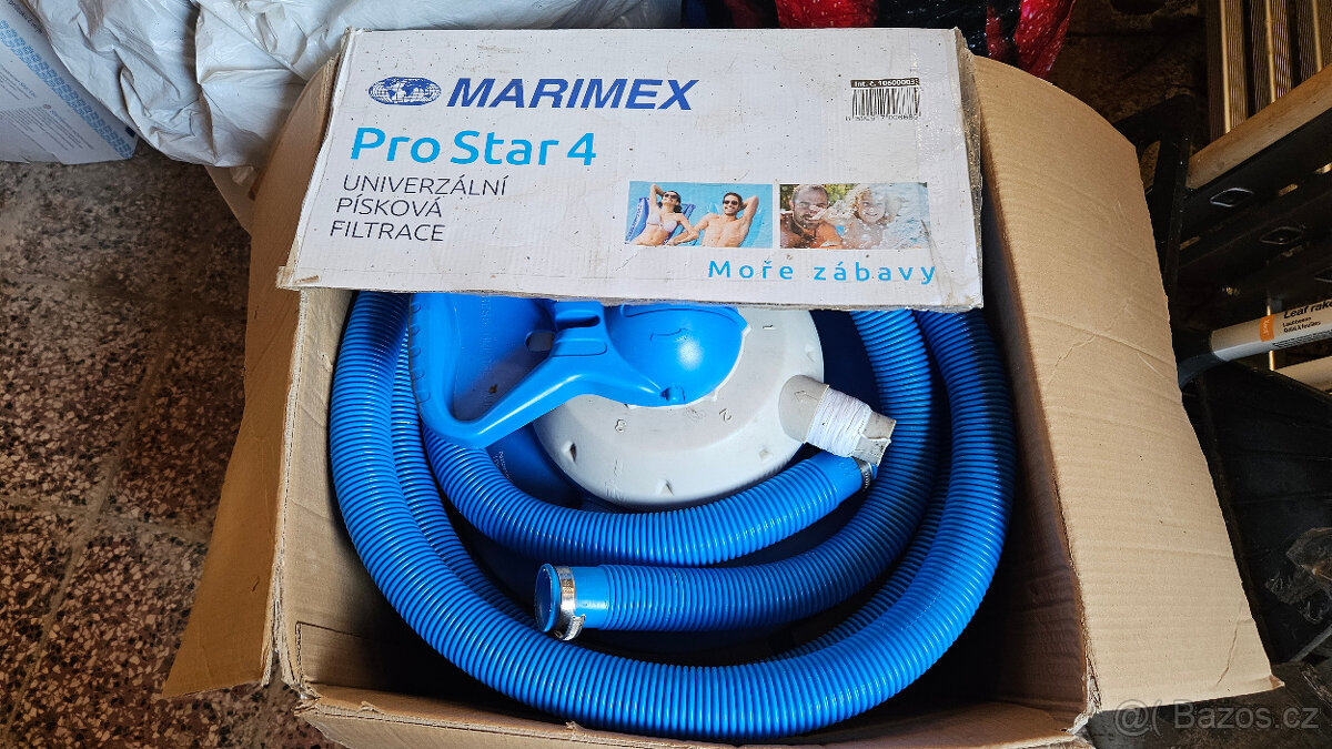 Prodám pískovou filtraci Marimex Prostar 4