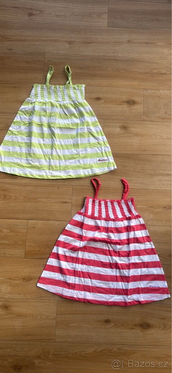 2 x nove saty / saticky, vel. 104