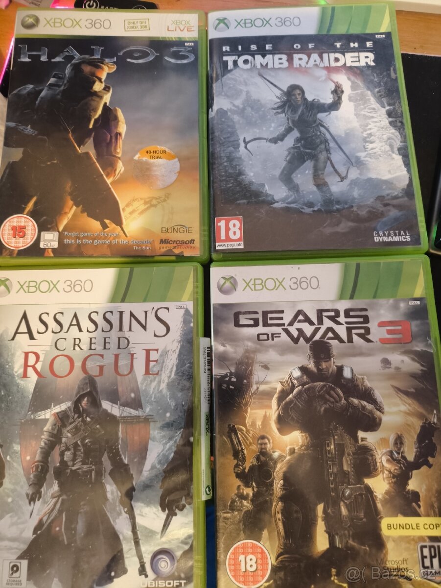 Tomb Raider a další hry na Xbox360