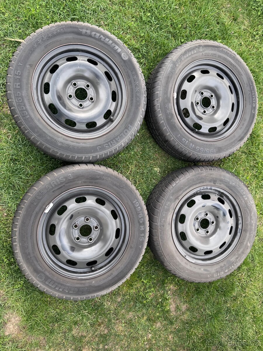 Sada originálních kola Škoda Octavia 1 5x100 R15