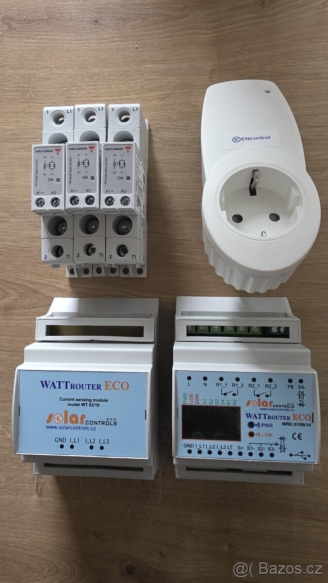 Wattrouter Eco + relé + příslušenství