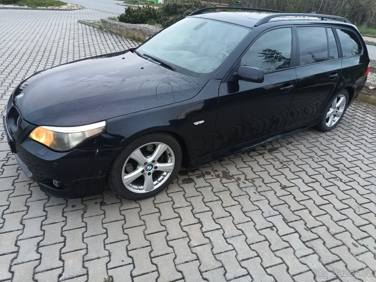 Náhradní díly z BMW e61 Mpaket HIFI CCC panorama xenon