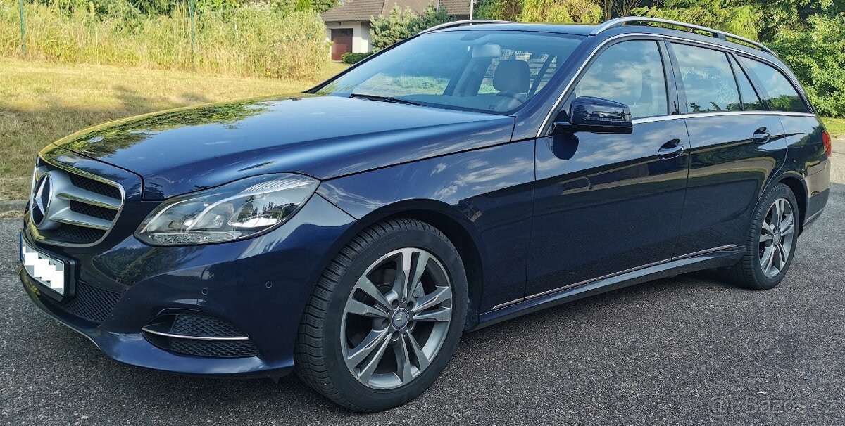 Mercedes E200 CDI - FACELIFT 2014, SERVIS, 2.MAJITELL
