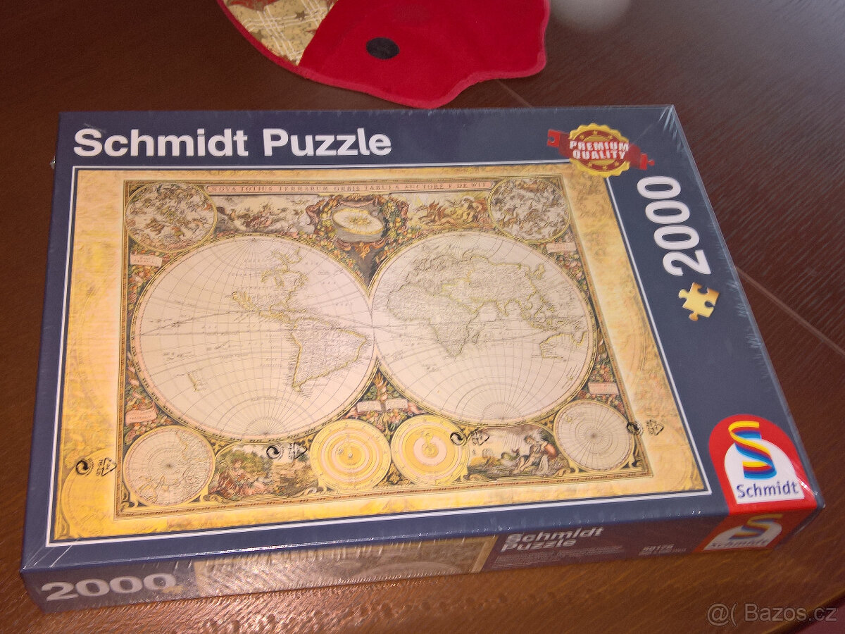 PRODÁM PUZZLE MAPY nové