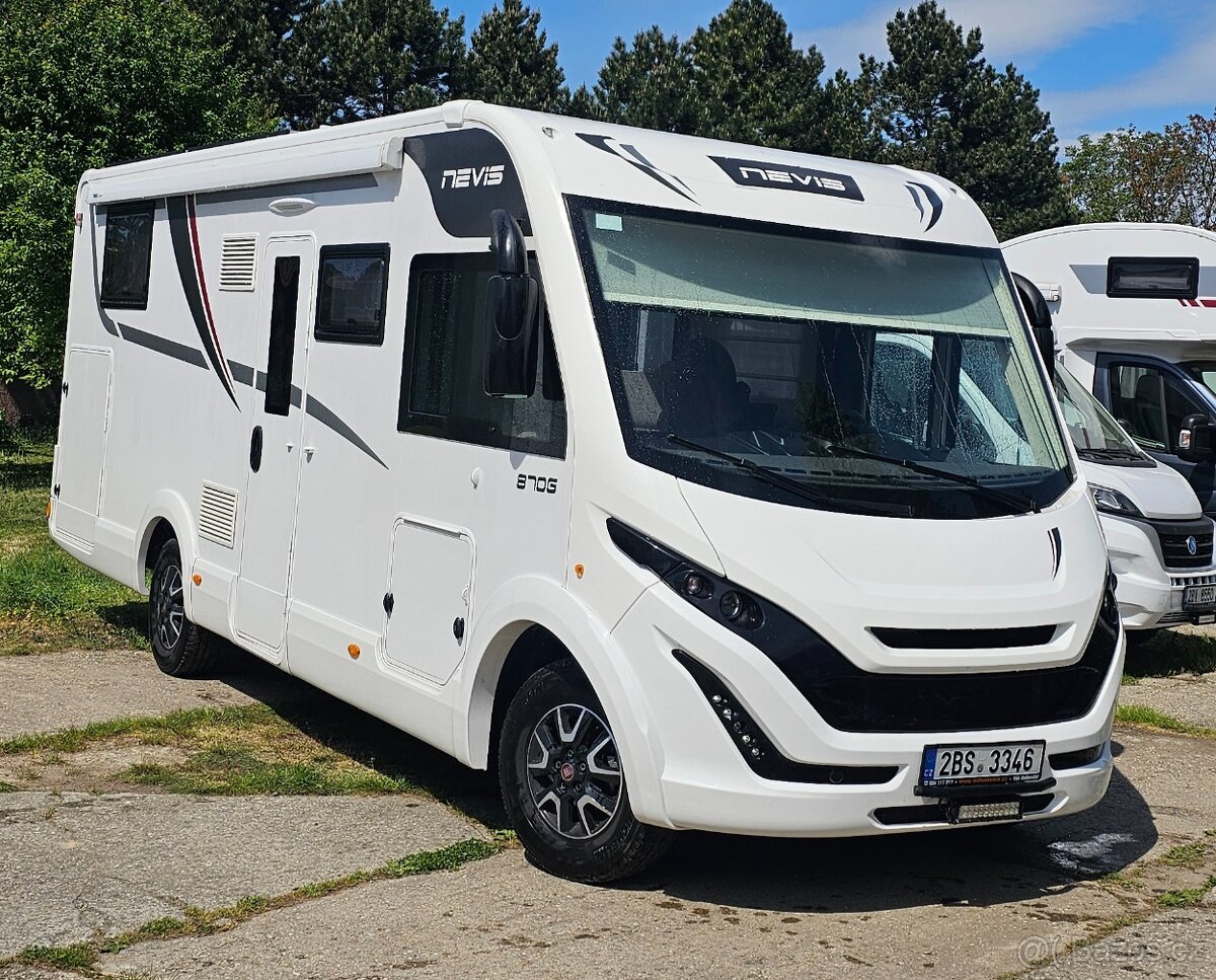 2022 160PS 3.5t FIAT DUCATO Integrované obytné auto karavan