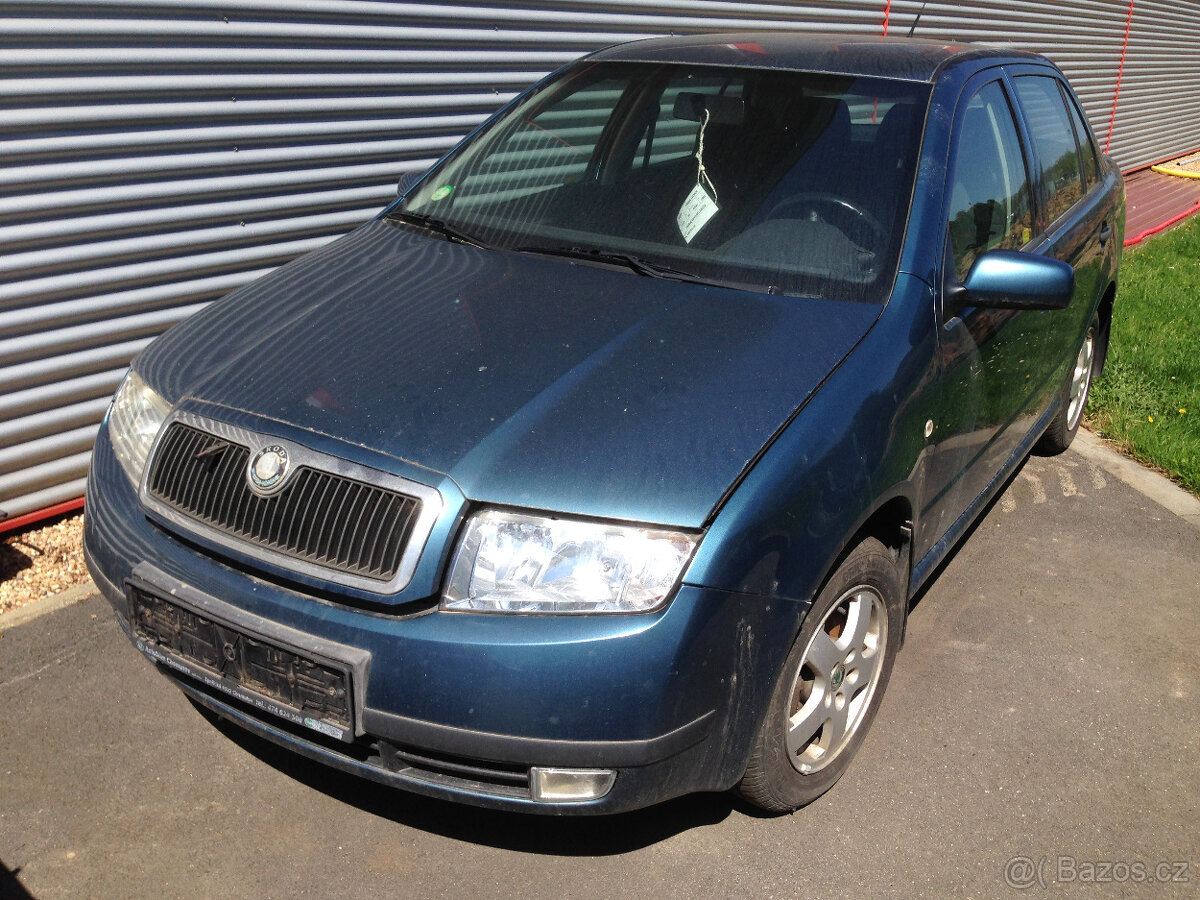 Škoda Fabia 1,4MPI 2002 50kW Combi, AQW - díly